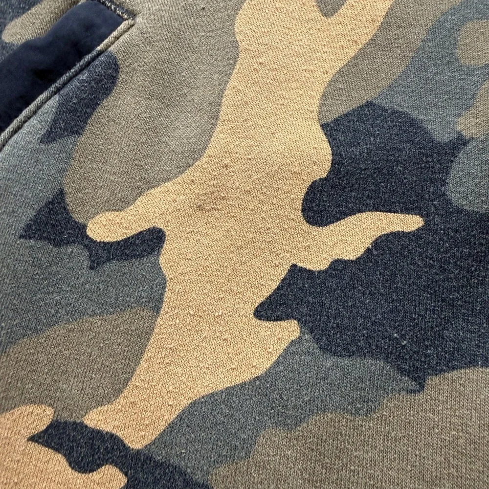 The North Face Hoodie Womens Large Camo Green Brown Pullover Gorpcore
